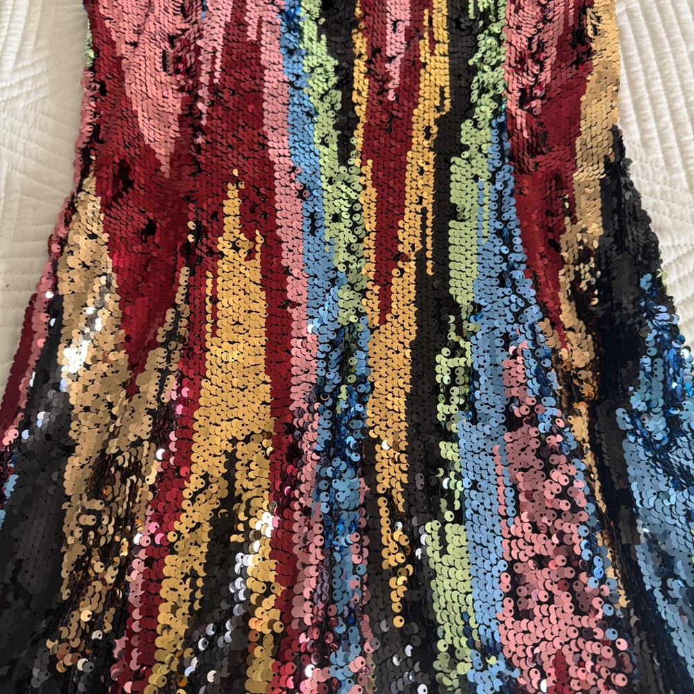 NWT NASTY GAL Sequin Dress - Picture 6 of 7
